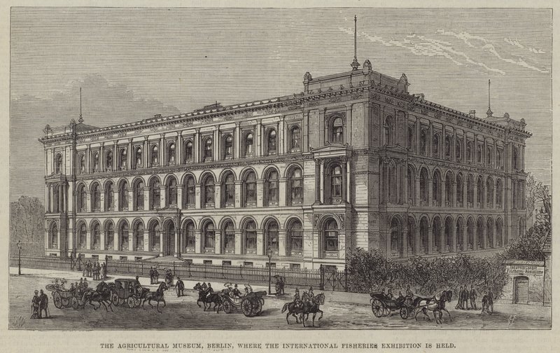 The Agricultural Museum, Berlin, where the International Fisheries Exhibition is held by Frank Watkins