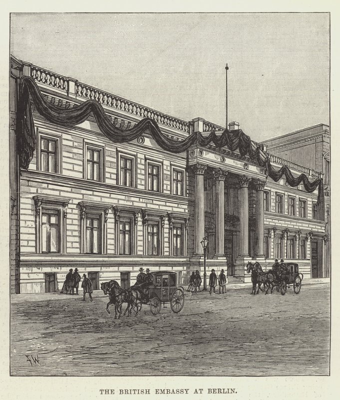 The British Embassy at Berlin by Frank Watkins