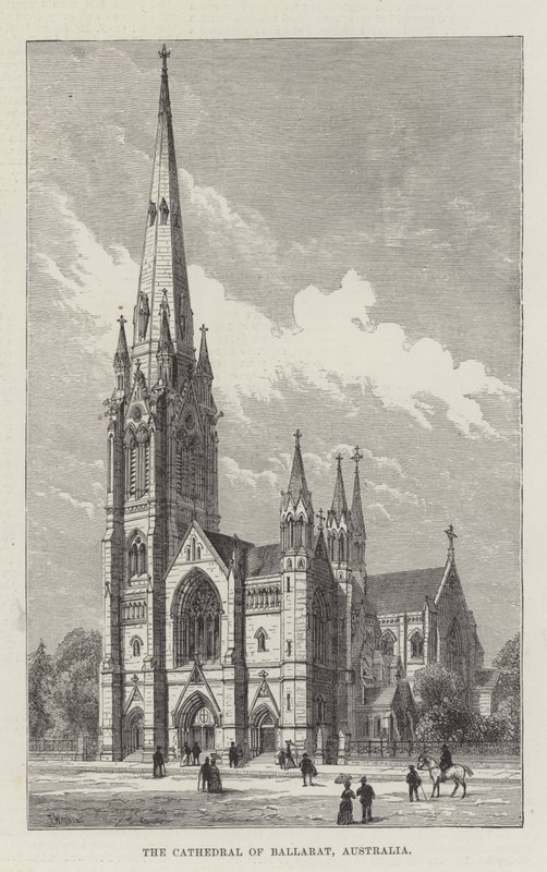 The Cathedral of Ballarat, Australia by Frank Watkins