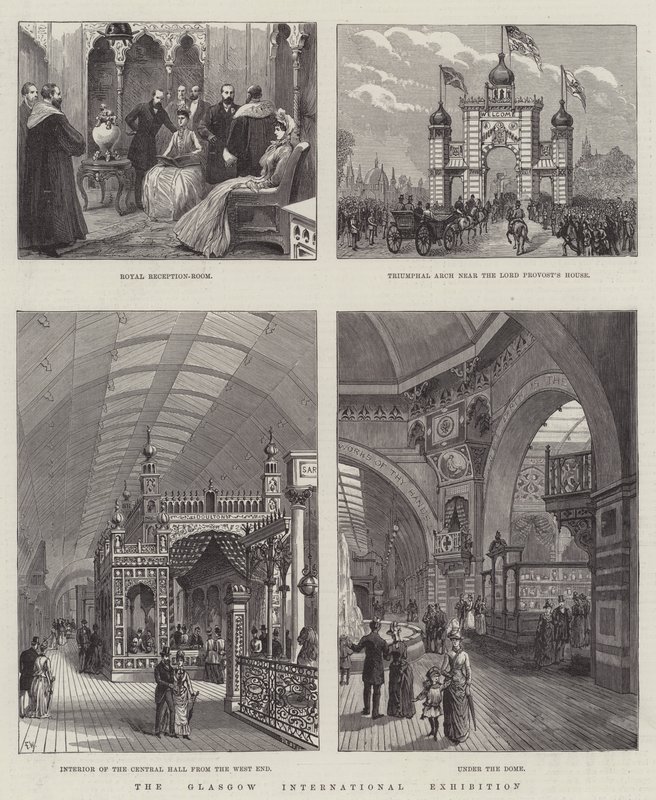 The Glasgow International Exhibition by Frank Watkins