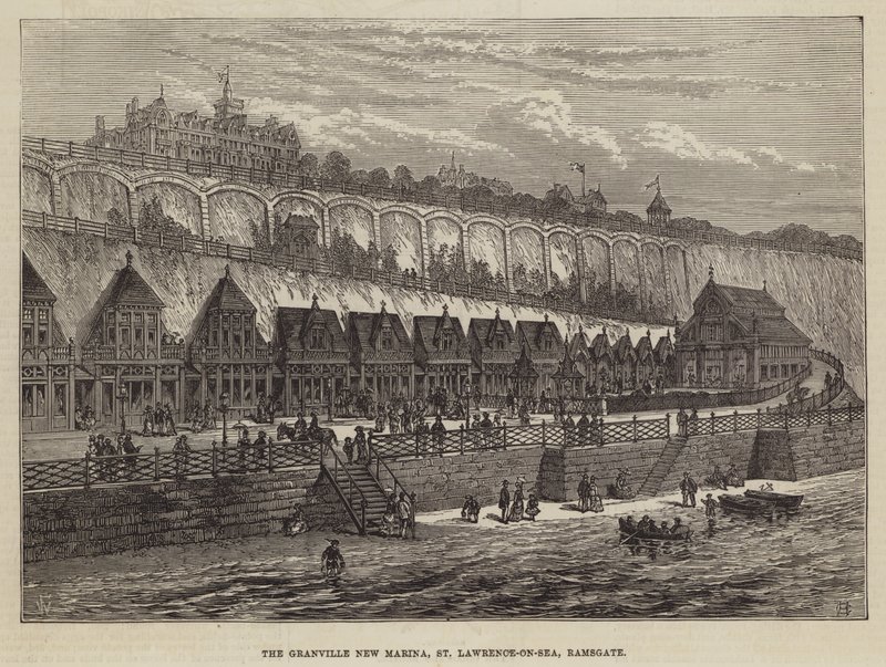 The Granville New Marina, St Lawrence-on-Sea, Ramsgate by Frank Watkins
