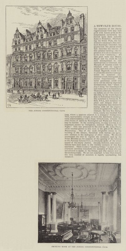 The Junior Constitutional Club by Frank Watkins