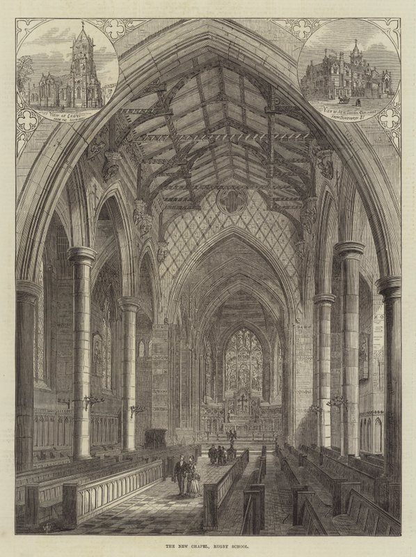 The New Chapel, Rugby School by Frank Watkins