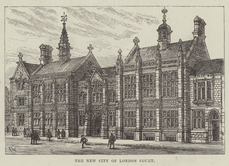 The New City of London Court by Frank Watkins