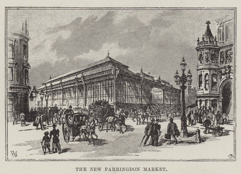 The New Farringdon Market by Frank Watkins
