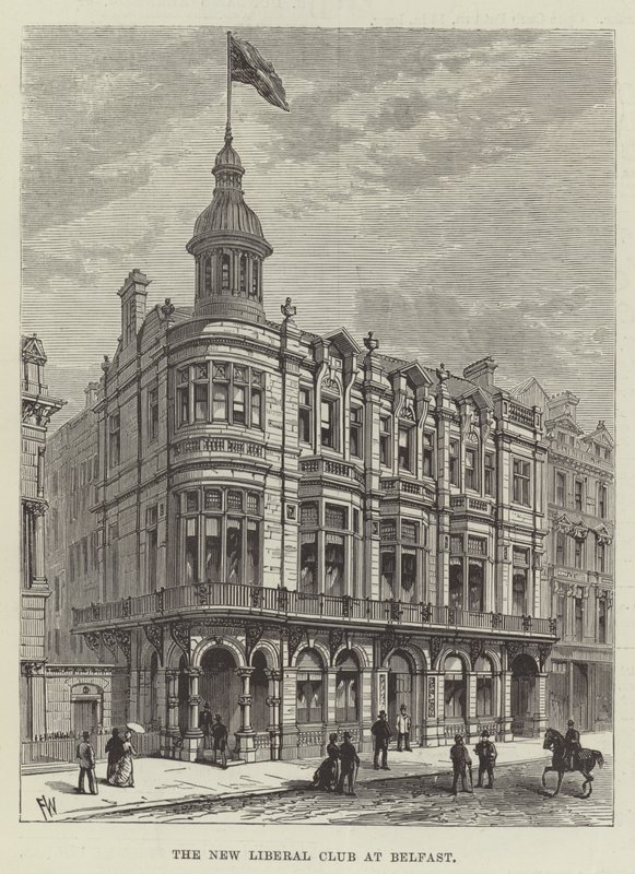 The New Liberal Club at Belfast by Frank Watkins