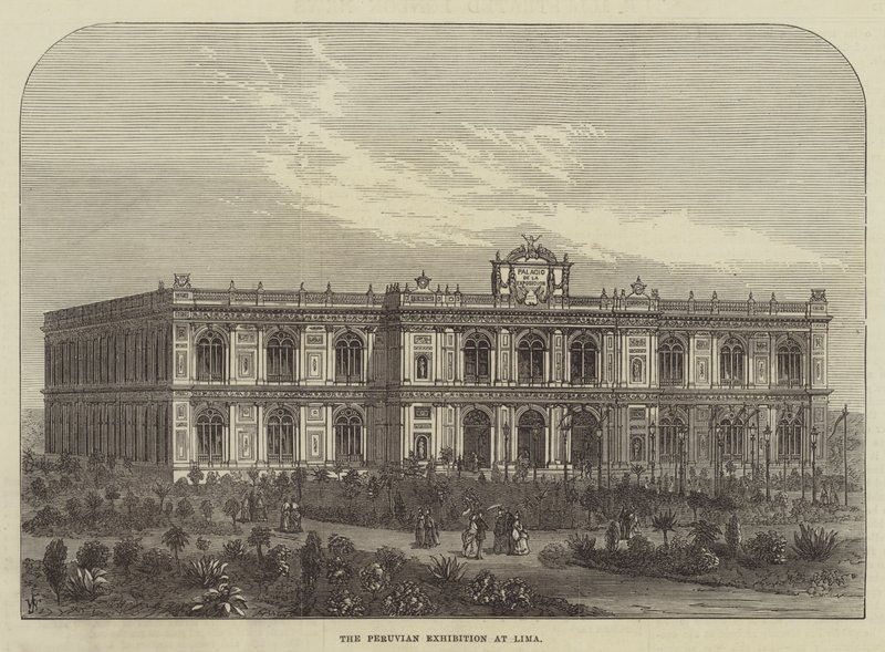 The Peruvian Exhibition at Lima by Frank Watkins