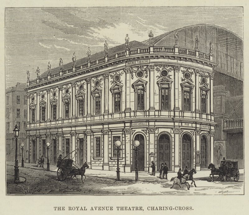 The Royal Avenue Theatre, Charing-Cross by Frank Watkins