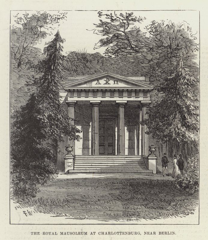 The Royal Mausoleum at Charlottenburg, near Berlin by Frank Watkins