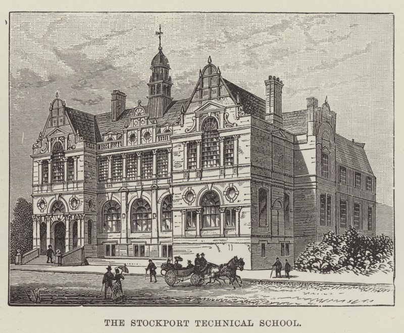 The Stockport Technical School by Frank Watkins
