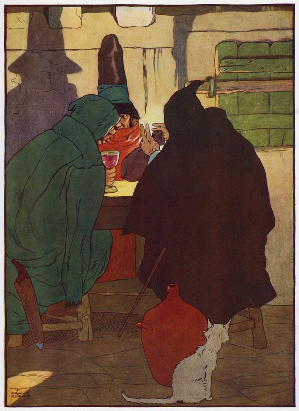Illustration for Babes in the Wood by Frank Adams