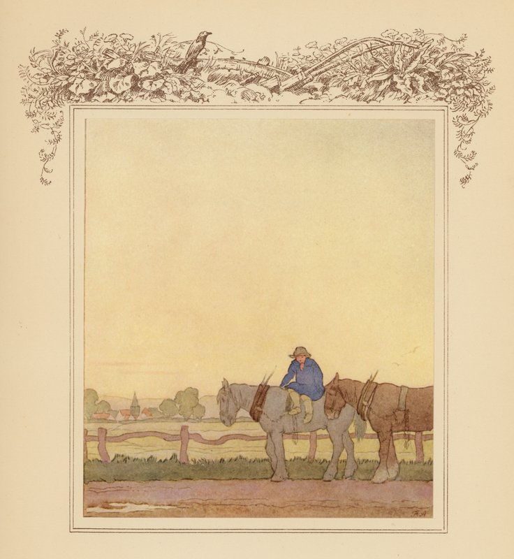 Illustration for Gray’s Elegy by Frank Adams