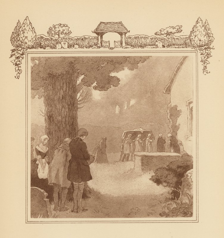 Illustration for Gray’s Elegy by Frank Adams