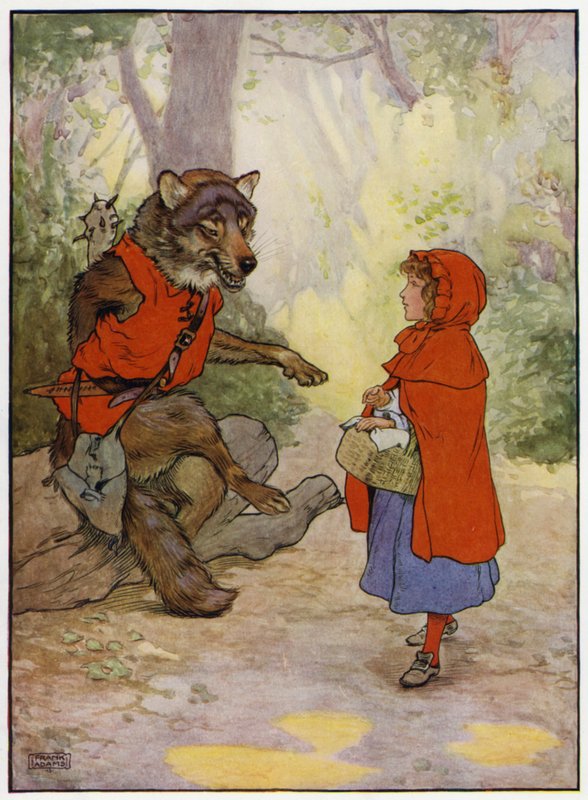 Little Red Riding Hood by Frank Adams