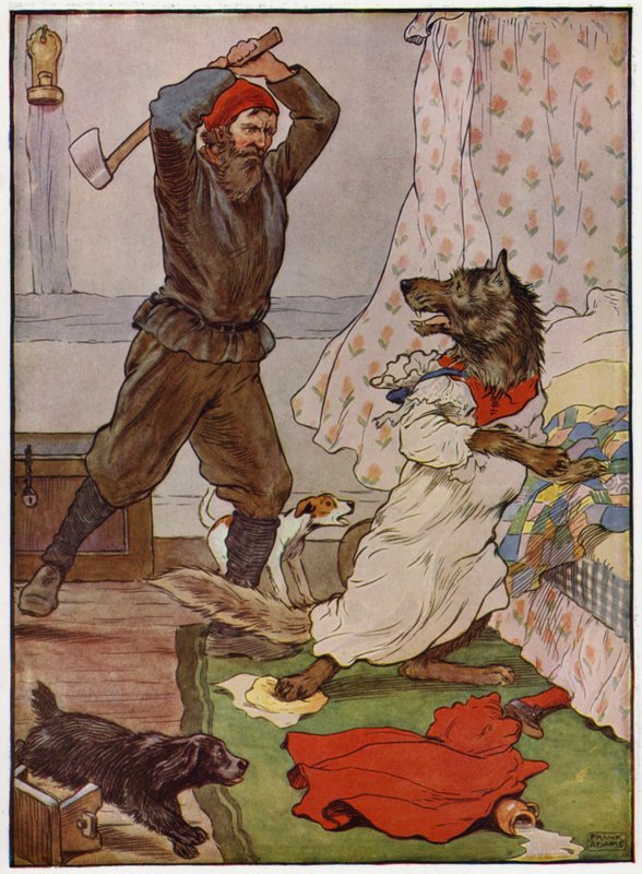Little Red Riding Hood by Frank Adams