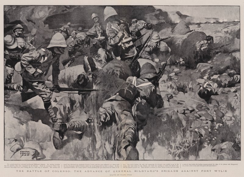 The Battle of Colenso, the Advance of General Hildyard