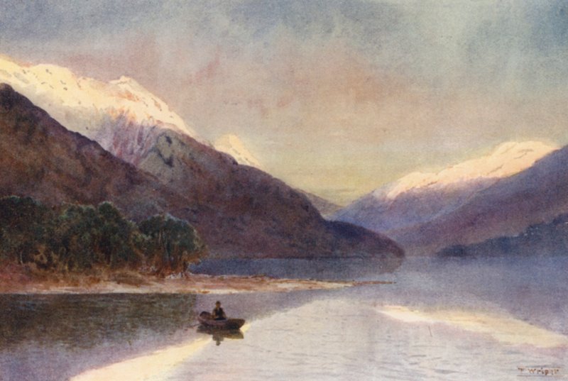 New Zealand: North Fiord, Lake Te-Anau by Frank H Wright