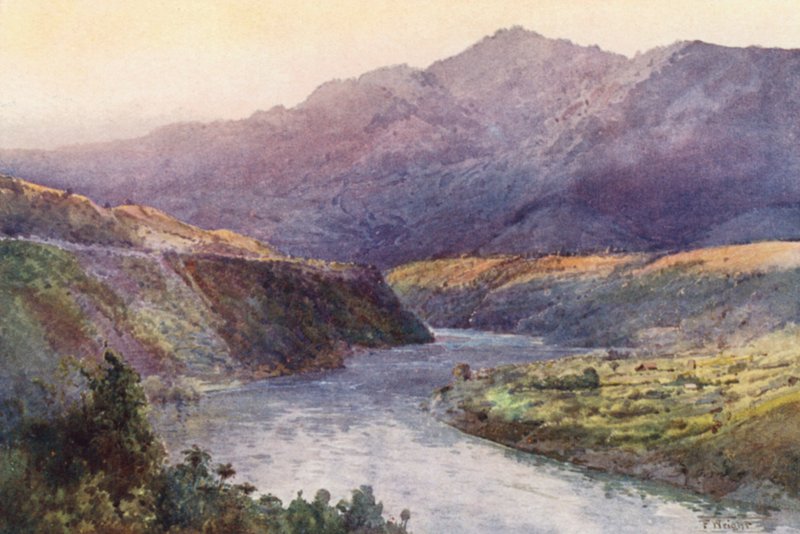 New Zealand: On the Upper Wanganui by Frank H Wright