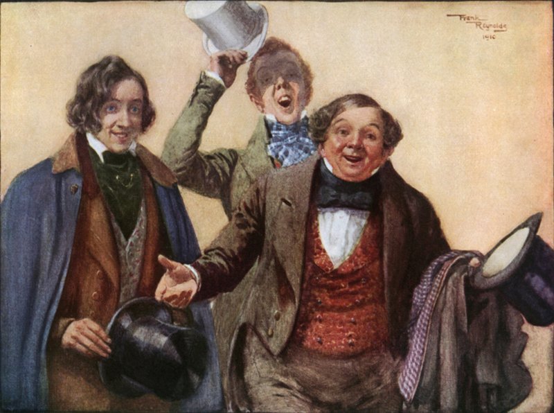Mr. Tupman, Mr. Snodgrass, and Mr. Winkle by Frank Reynolds