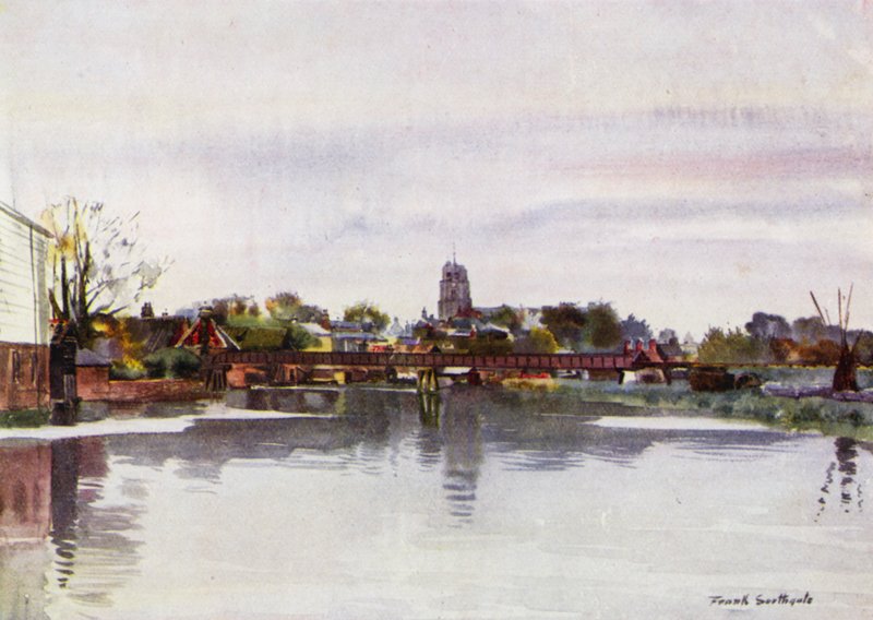 Norfolk Broads: Beccles by Frank Southgate
