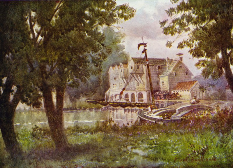 Norfolk Broads: Horstead Mill by Frank Southgate
