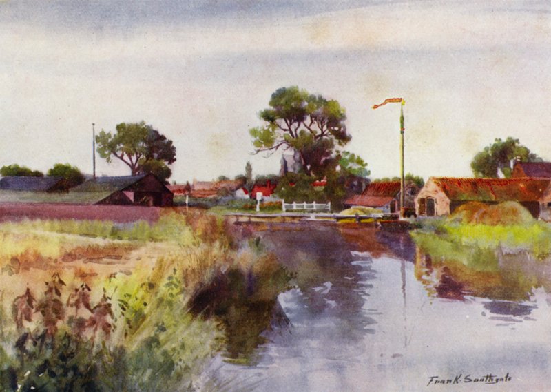 Norfolk Broads: Stalham Staithe by Frank Southgate
