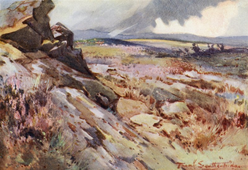 On the Roman Wall by Frank Southgate