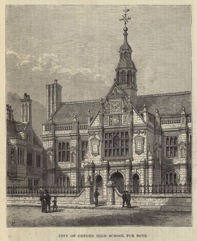 City of Oxford High School for Boys by Frank Watkins