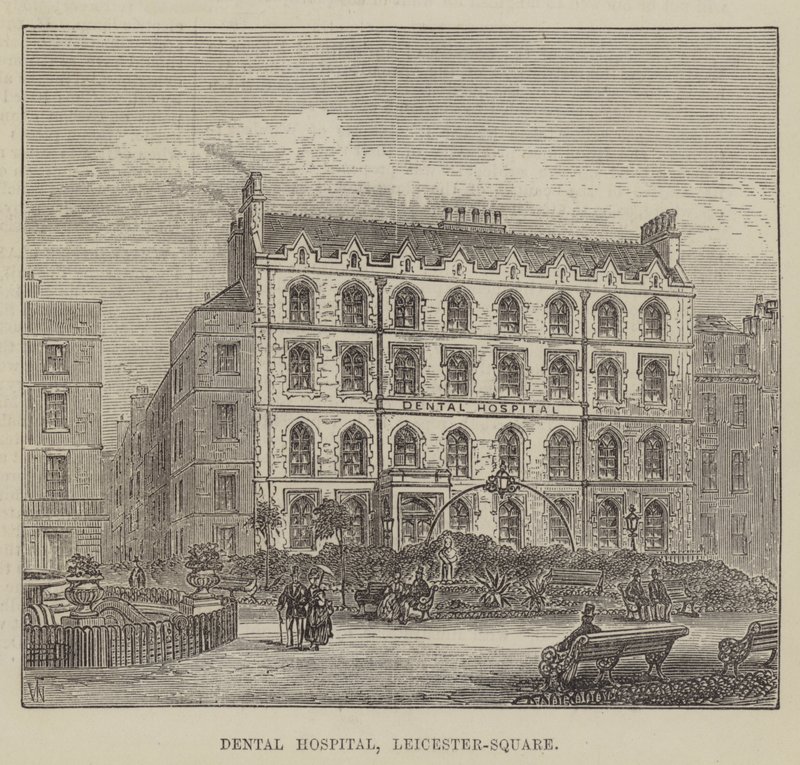 Dental Hospital, Leicester-Square by Frank Watkins