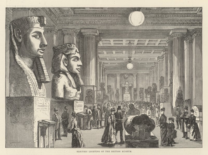 Electric Lighting of the British Museum by Frank Watkins