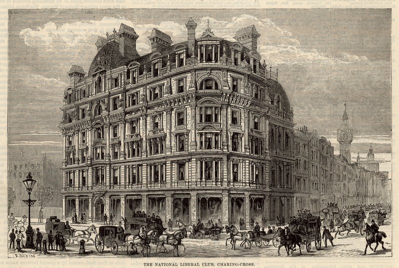 The National Liberal Club, Charing Cross, London by Frank Watkins