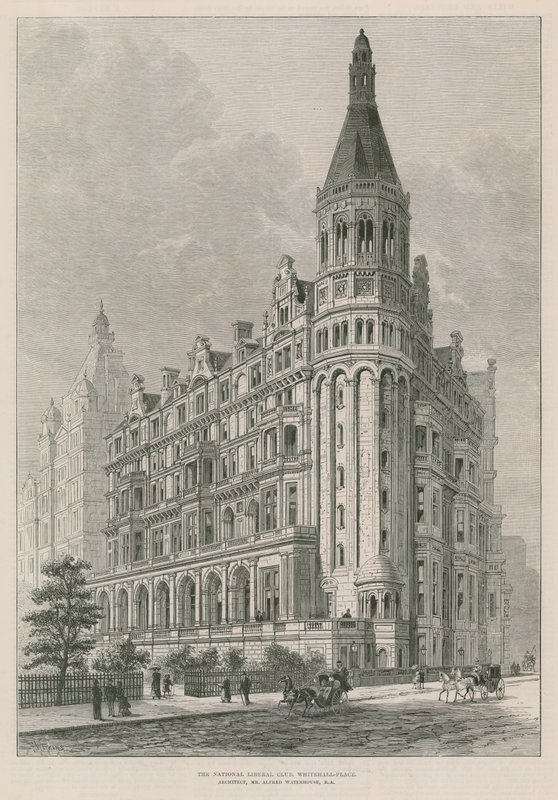 The National Liberal Club, Whitehall Place by Frank Watkins