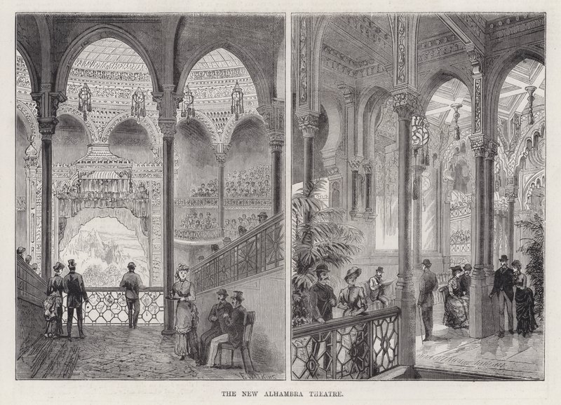 The New Alhambra Theatre by Frank Watkins