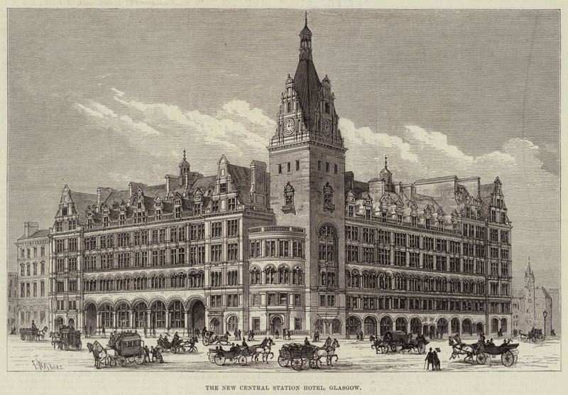 The New Central Station Hotel, Glasgow by Frank Watkins
