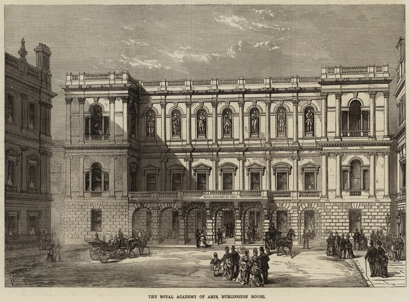 The Royal Academy of Arts, Burlington House by Frank Watkins