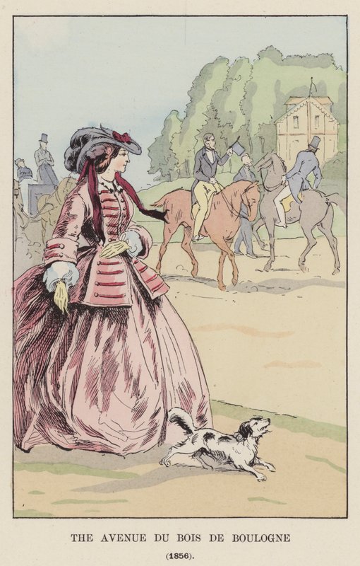 The Avenue du Bois de Boulogne by François Courboin