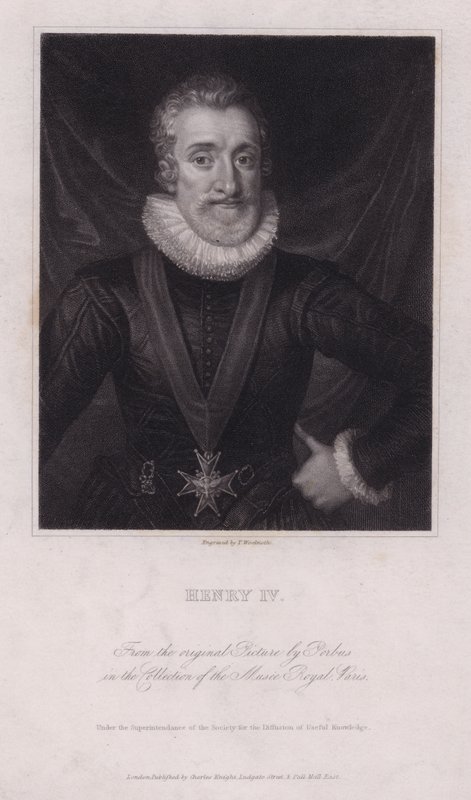 Henry IV, King of France by Frans II (after) Pourbus