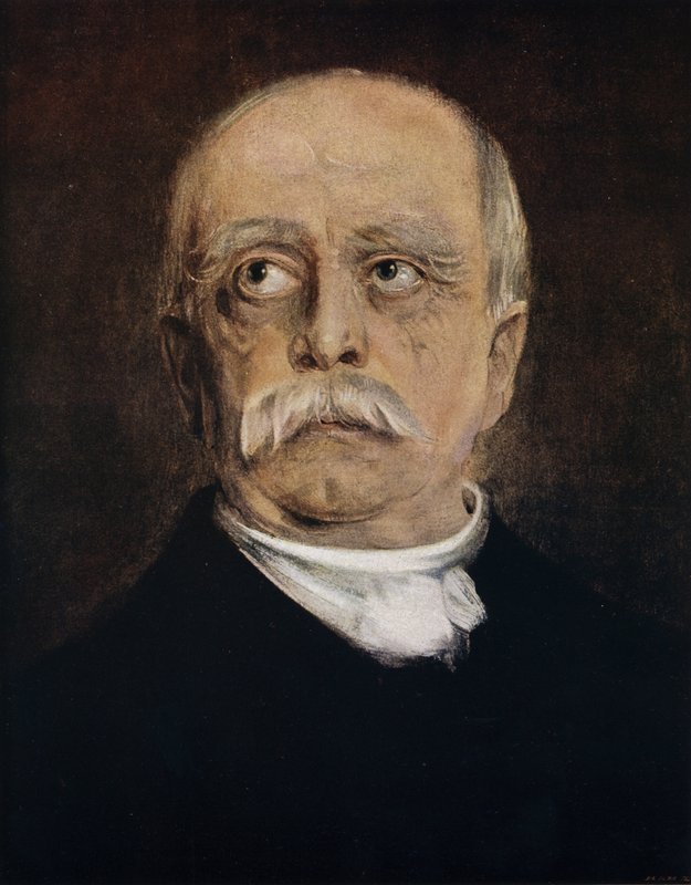 Otto von Bismarck, Prussian statesman and Chancellor of Germany by Franz Seraph von (after) Lenbach