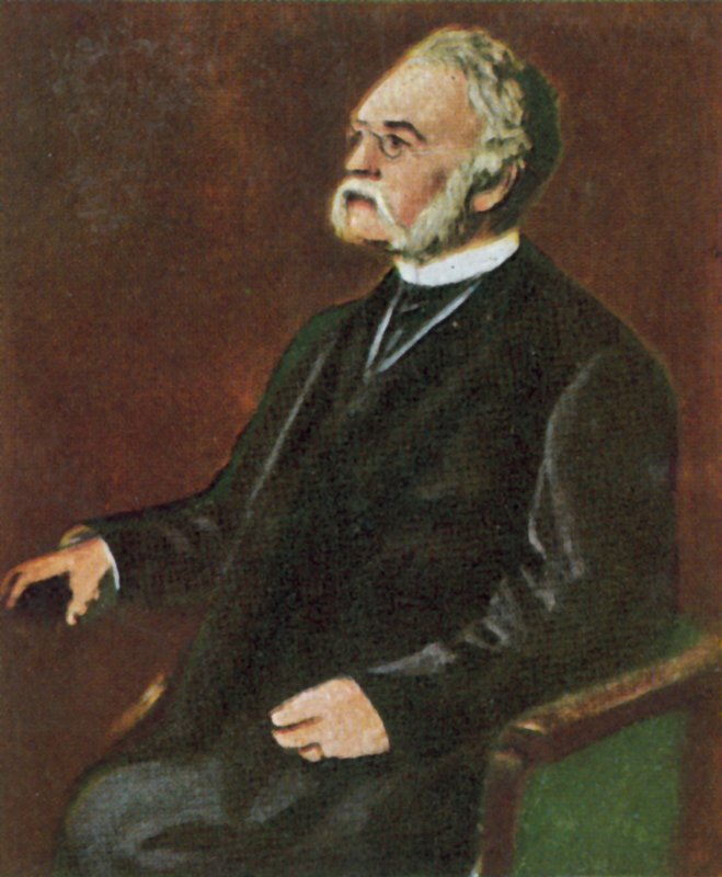 Werner von Siemens, German Inventor and Industrialist by Franz Seraph von (after) Lenbach