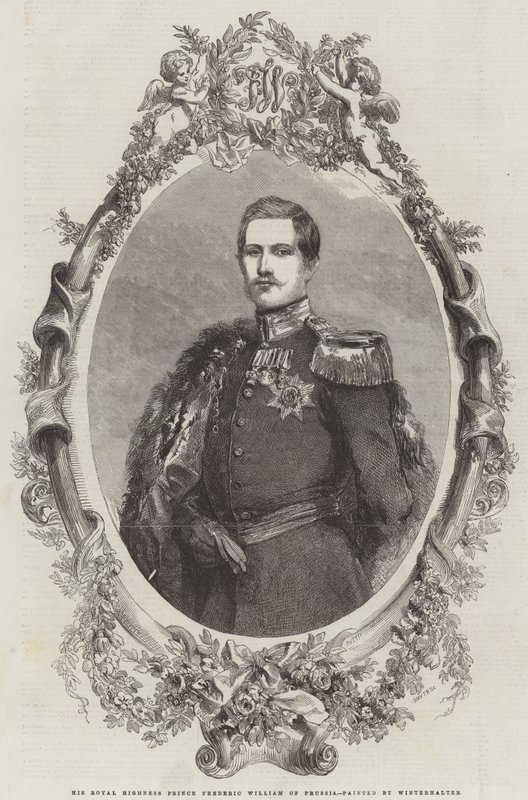His Royal Highness Prince Frederic William of Prussia by Franz Xaver Winterhalter