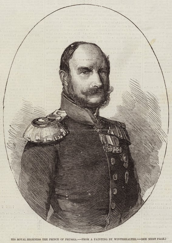 His Royal Highness the Prince of Prussia by Franz Xaver Winterhalter