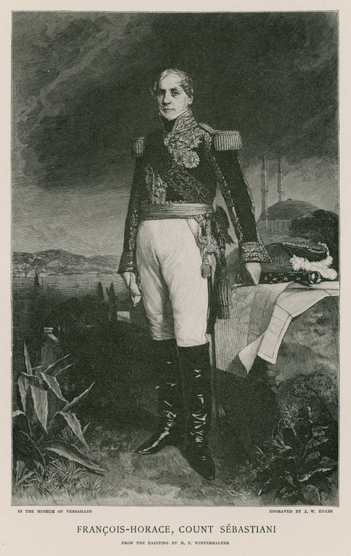 Horace Francois Bastien Sebastiani de La Porta by Franz Xaver Winterhalter