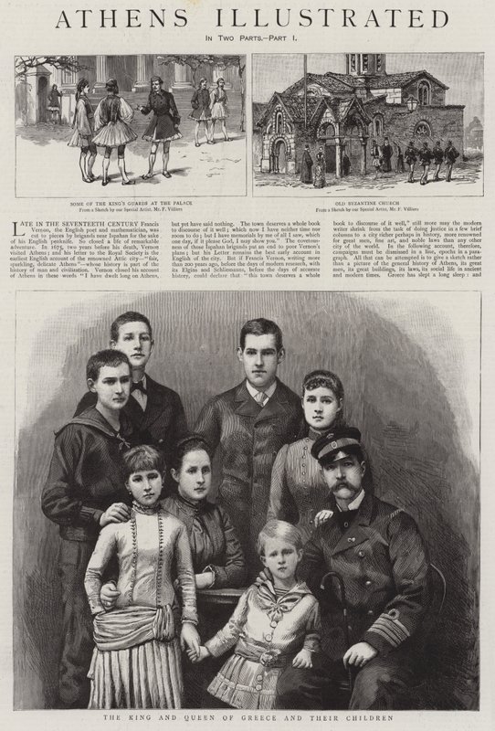 Athens Illustrated by Frederic Villiers