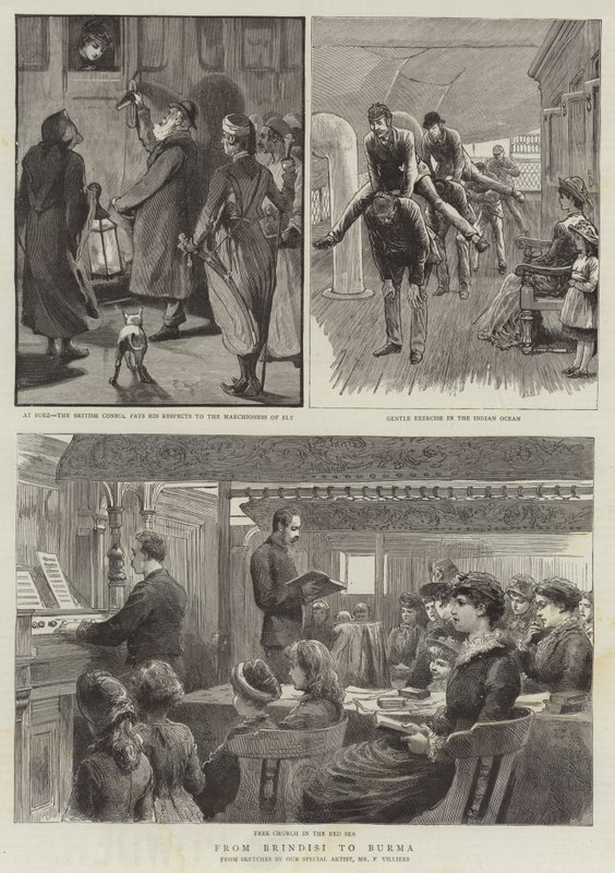 From Brindisi to Burma by Frederic Villiers