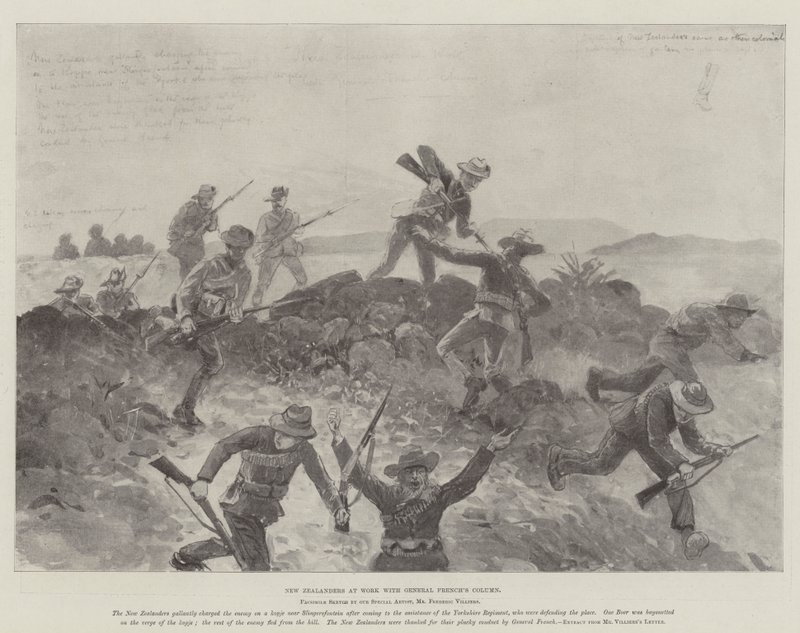 New Zealanders at Work with General French