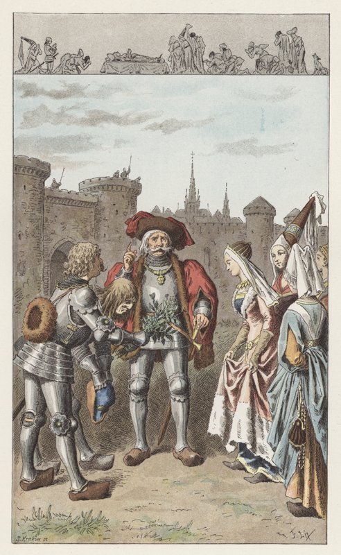 It was Anne of Brittany by Frederic Theodore (after) Lix