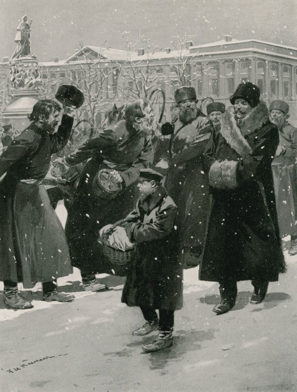 Coachmen of Nevsky Prospect by Frederic de Haenen