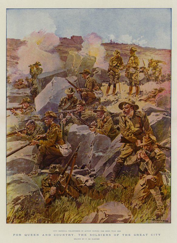 For Queen and Country, the Soldiers of the Great City by Frederic de Haenen
