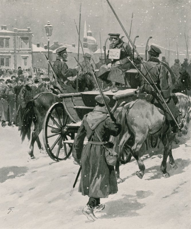 On the Road to Execution in Former Days by Frederic de Haenen