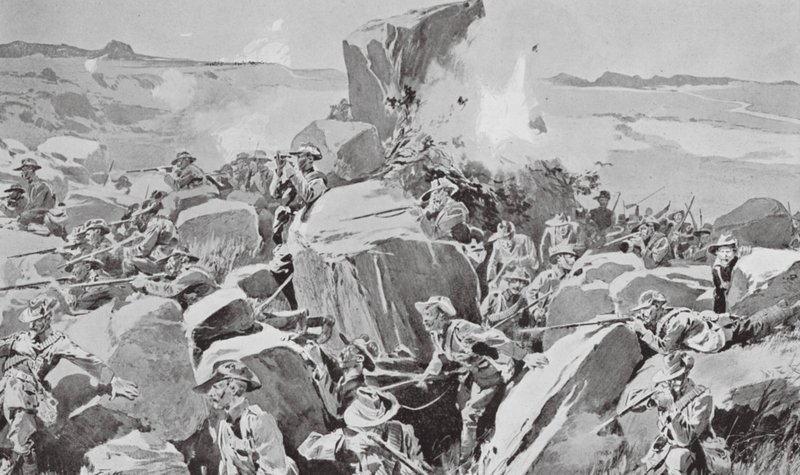 The City Imperial Volunteers in Action by Frederic de Haenen